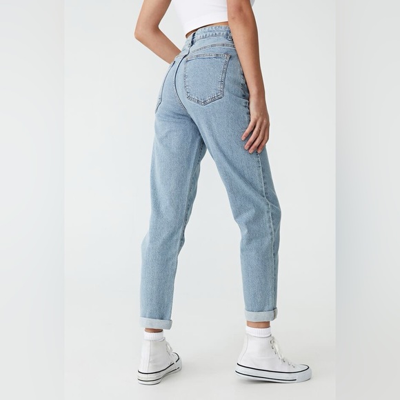 Topshop Tapered Mom Jeans - Picture 1 of 4